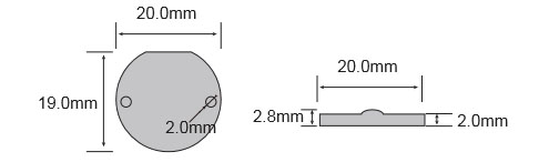 超高频RFID抗金属标签 RT-D20